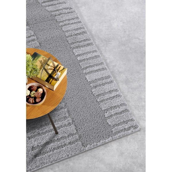 Šedý koberec 160x235 cm Bartoux Light Grey – Elle Decoration-image-2