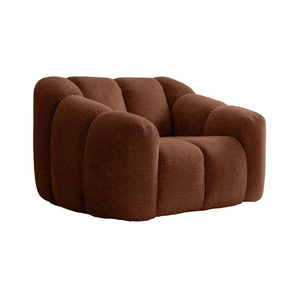 Křeslo v terakotové barvě Shell – Miuform