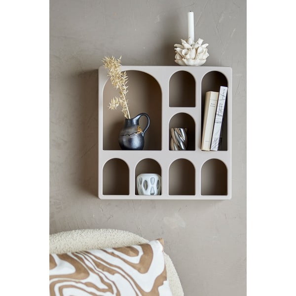 Šedobéžová patrová police 48 cm Graphia – Bloomingville-image-1