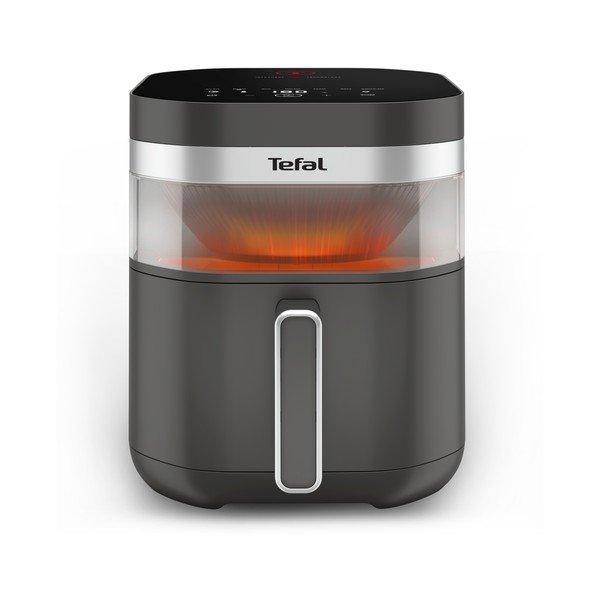 Tmavě šedá horkovzdušná fritéza Infrared EY832HE0 – Tefal