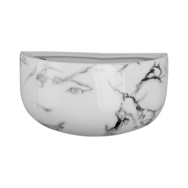 Keramický nástěnný květináč v mramorovém dekoru PT LIVING Oval-image-2