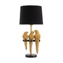 Černá stolní lampa Mauro Ferretti Parrots