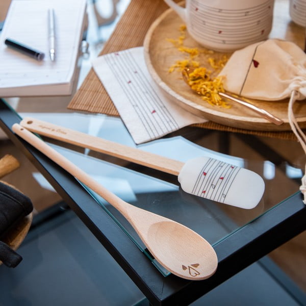 Dřevěná sada kuchyňského náčiní 2 ks – Orion-image-1