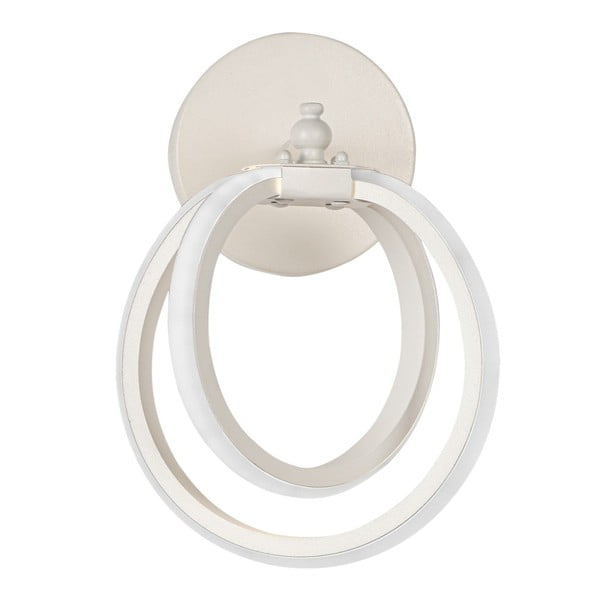 Bílé kovové LED nástěnné svítidlo Sezen – Squid Lighting