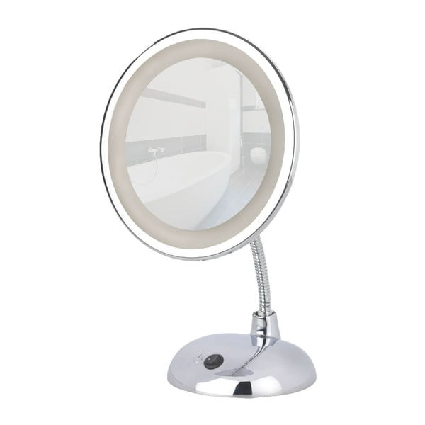Zvětšovací zrcadlo s LED světlem Wenko Style-image-1