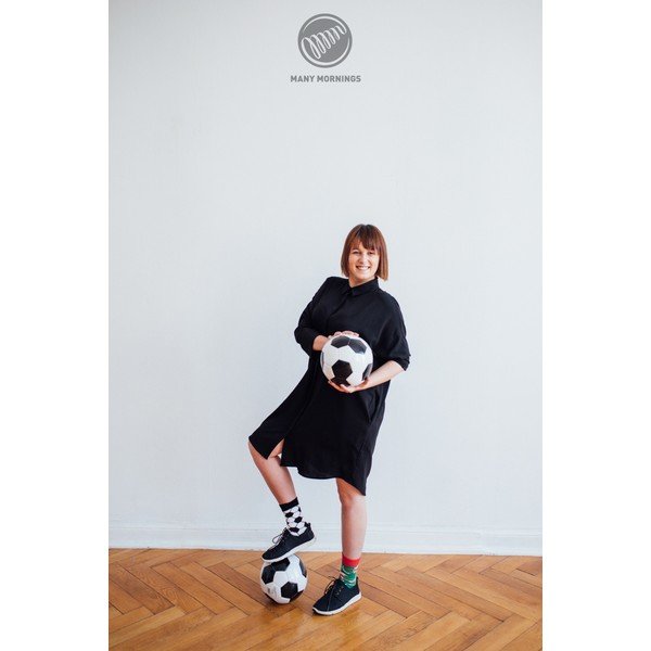 Ponožky Many Mornings Football Fan, vel. 35–38-image-3