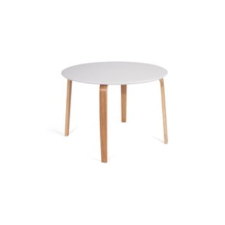 Kulatý jídelní stůl s bílou deskou ø 110 cm Lana - Bonami Essentials