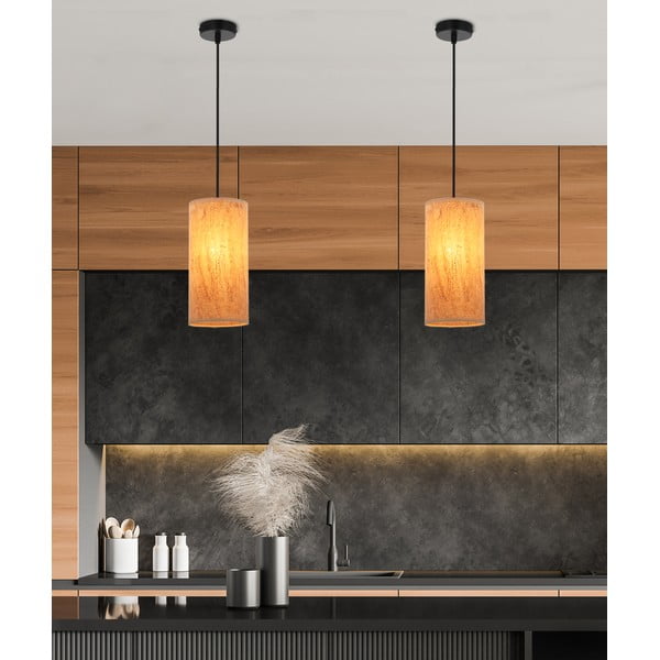 Závěsné svítidlo v přírodní barvě ø 12 cm Aragona – Candellux Lighting-image-1