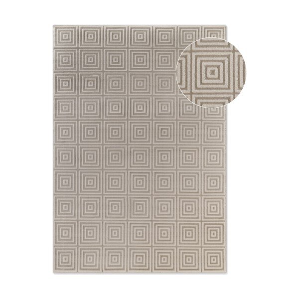 Béžovo-krémový koberec 120x170 cm Perles Tourmaline – Elle Decoration