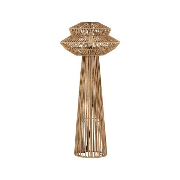 Provazová stojací lampa v přírodní barvě (výška 90,5 cm) Nua – Nova Luce