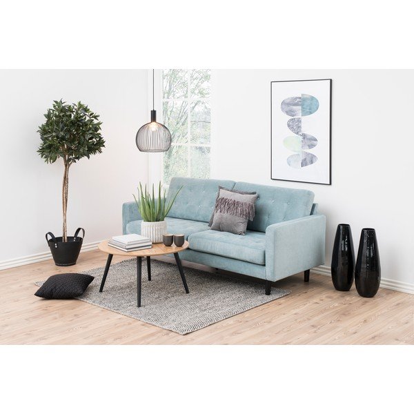 Konferenční stolek s dýhou z jasanu Actona Stafford, ⌀ 80 cm-image-1