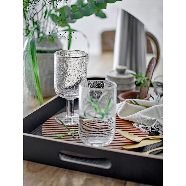 Sklenička na víno 380 ml Bubbles – Bloomingville-image-1