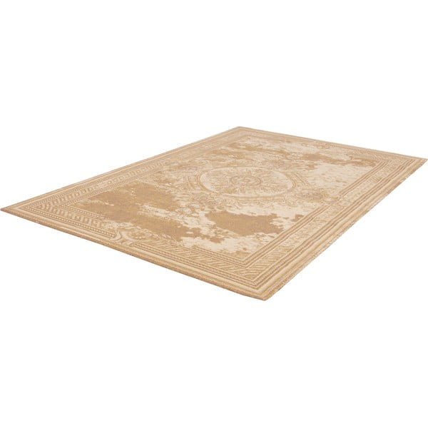 Béžový vlněný koberec 133x180 cm Emily – Agnella-image-4