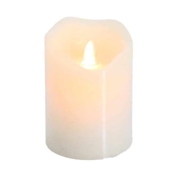 LED svítící dekorace Vorsteen Candle Cream, 11 cm