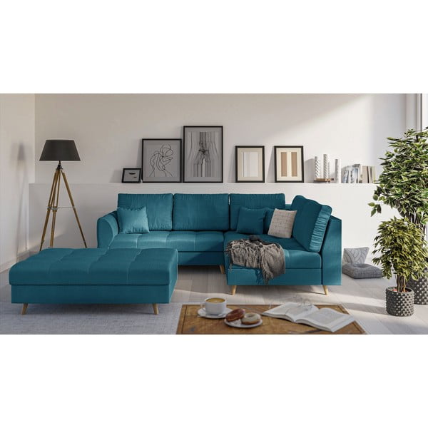 Tyrkysová podnožka Ariella – Ropez-image-1