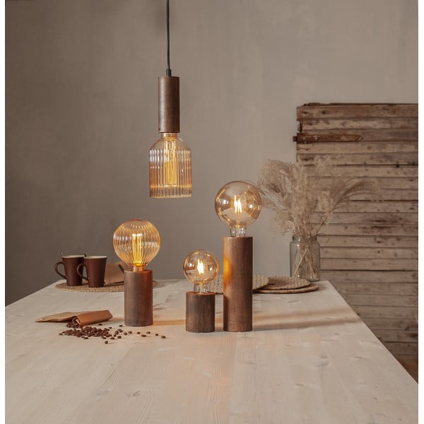 Teplá LED dekorativní žárovka E27, 1 W NGC Stripe – Star Trading-image-3