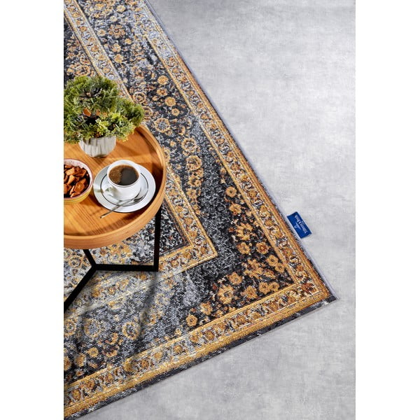 Venkovní koberec v antracitové a zlaté barvě 200x285 cm Martha – Villeroy&Boch-image-2