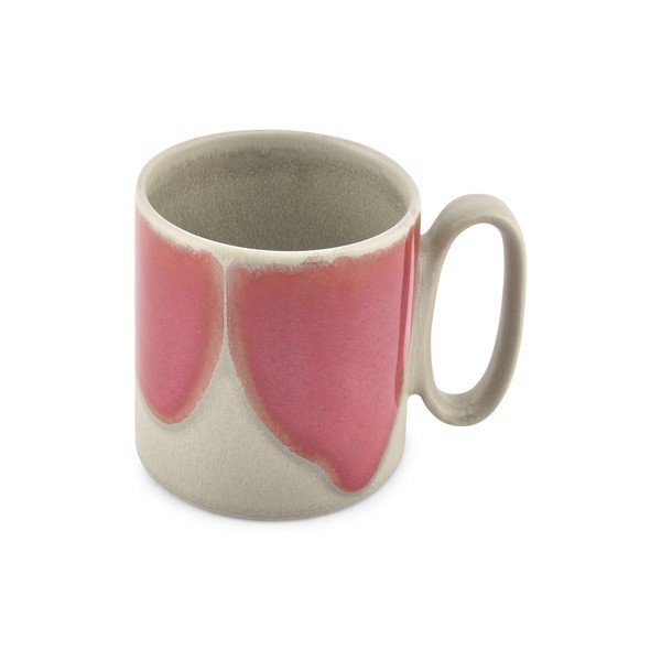 Růžový/šedý kameninový hrnek 390 ml Paint – Salt&Pepper-image-2