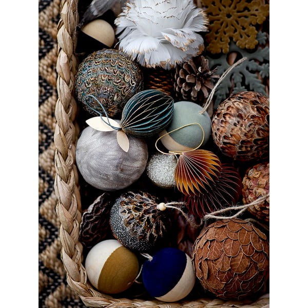 Hnědá závěsná vánoční ozdoba Bloomingville Zada-image-1