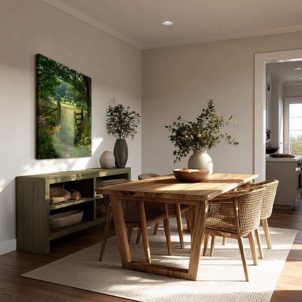 Obraz 60x80 cm Garden Gate – Styler-image-1