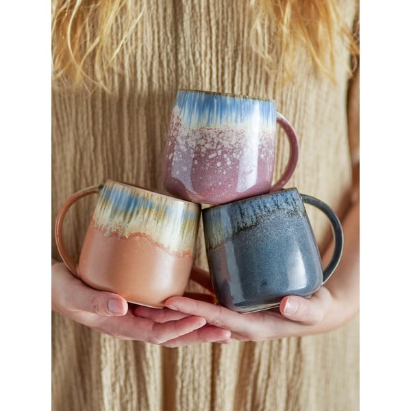 Hrnky v sadě 3 ks z kameniny 460 ml Cloe – Bloomingville-image-1