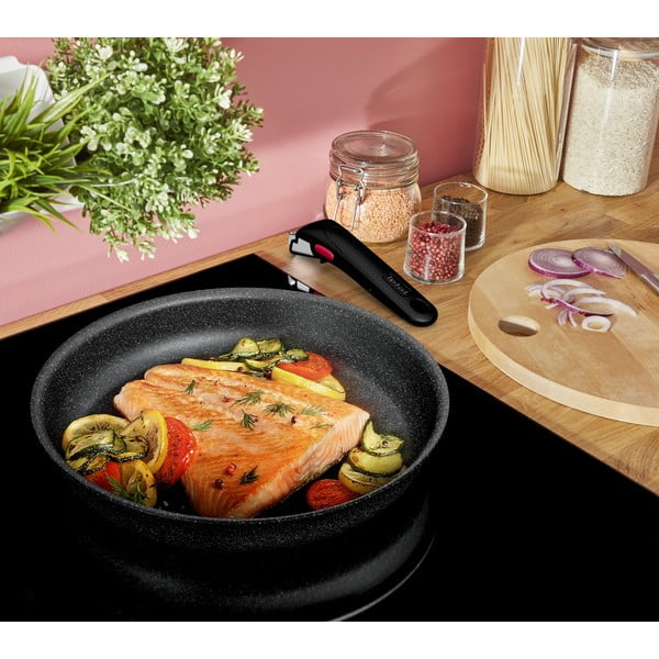 Hliníková sada nádobí 7 ks INGENIO Black stone L3998702 – Tefal-image-2