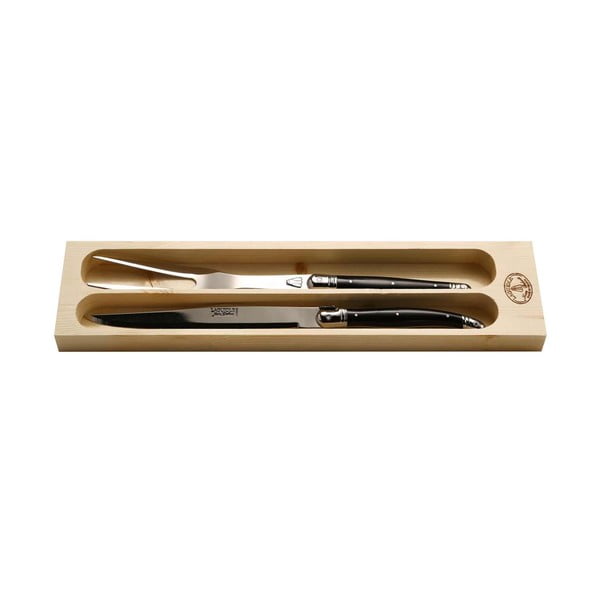 Sada 2 kuchyňských nástrojů z nerezové oceli v úložném boxu Jean Dubost