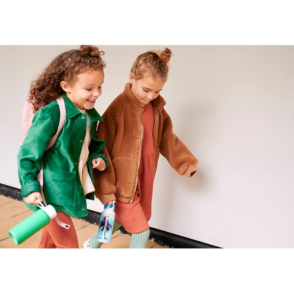 Světle zelená dětská lahev 400 ml Little farm – Mepal-image-4