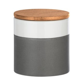 Keramický úložný box s bambusovým víkem Wenko Malta, 450 ml