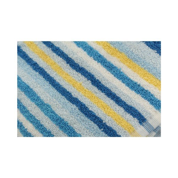 Sada 2 ručníků Cizgi Blue, 40 x 80 cm-image-1