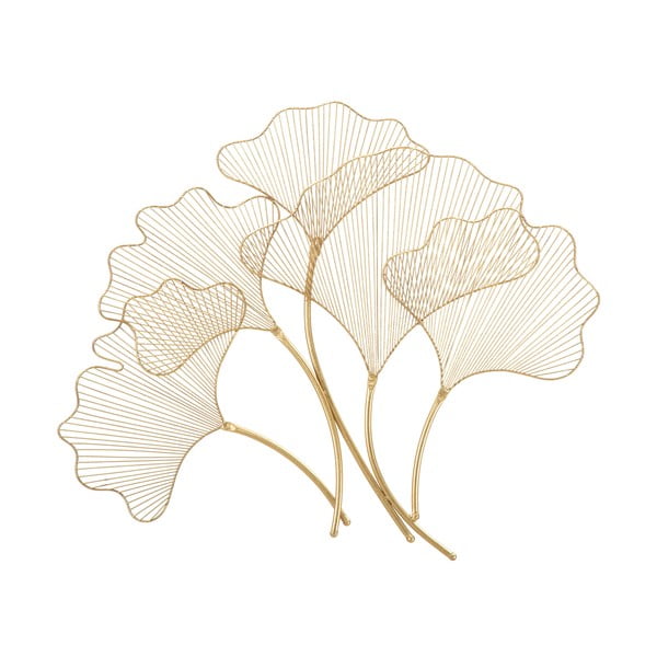 Kovová nástěnná dekorace 79x68 cm Leaf – Mauro Ferretti