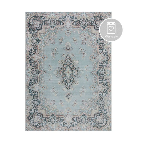 Tyrkysový pratelný koberec 120x170 cm FOLD Colby – Flair Rugs