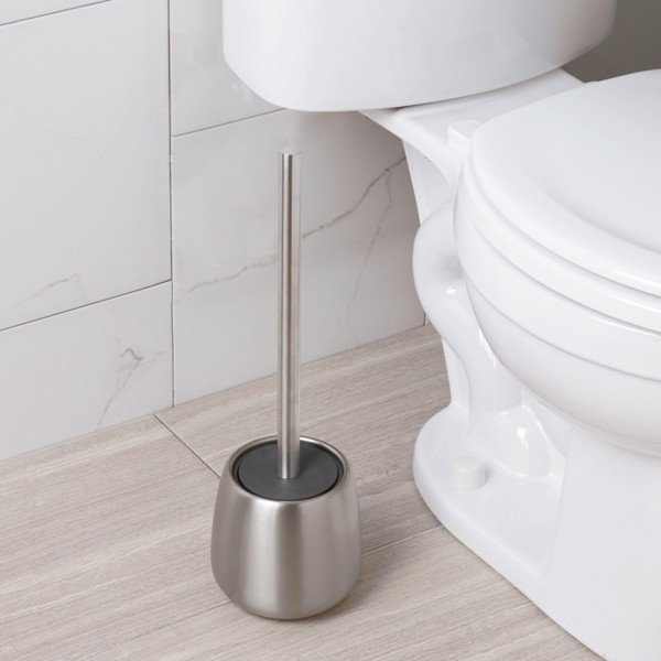 Stříbrný toaletní kartáč InterDesign Brizo-image-3