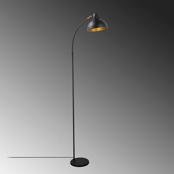 Stojací lampa s kovovým stínidlem (výška 162 cm) Varzan – Opviq lights-image-4
