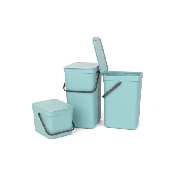 Koš Sort & Go 6 l, mátový-image-3