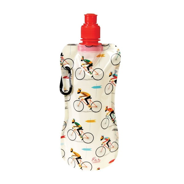 Skládací lahev na vodu Rex London Le Bicycle, 480 ml