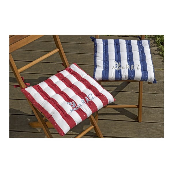 Sada 2 bavlněných sedáků Boltze Stripes, 40 x 40 cm