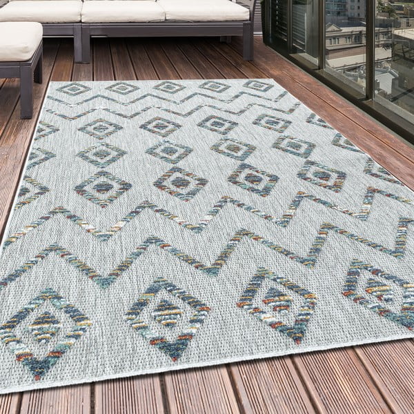 Světle šedý venkovní koberec 200x290 cm Bahama – Ayyildiz Carpets-image-1