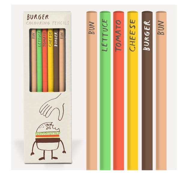Sada 6 pastelek U Studio Design Burger