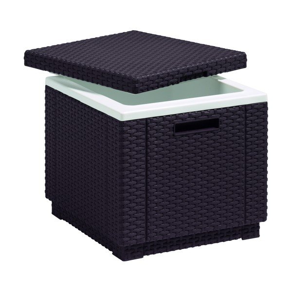 Zahradní stolek se zásobníkem na led 42x42 cm – Keter