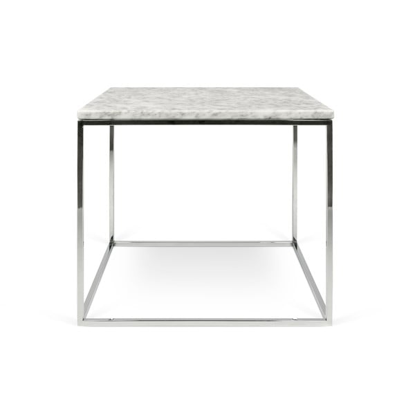 Mramorový konferenční stolek 50x50 cm Gleam - TemaHome