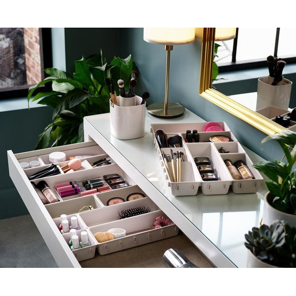 Béžové koupelnové organizéry v sadě 7 ks Viva – Joseph Joseph-image-3