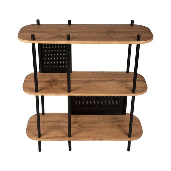 Černý ocelový regál Leitmotiv Sole, 80 x 83,5 cm-image-4