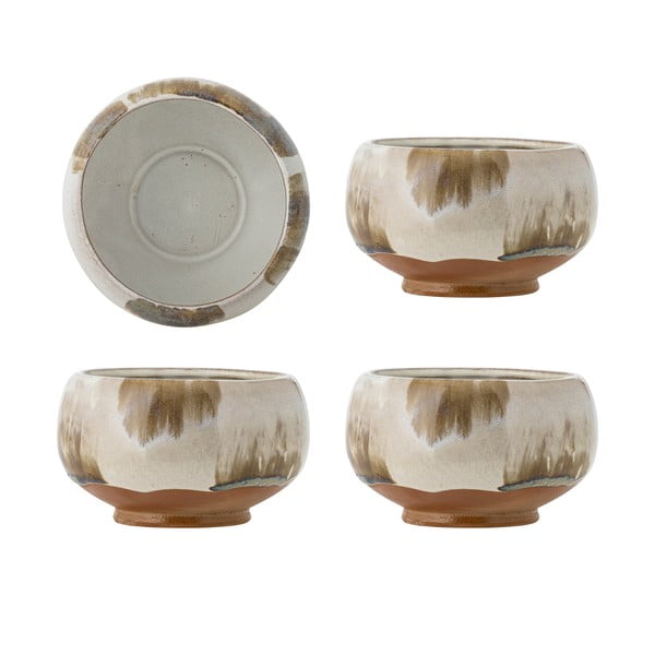 Misky v sadě 4 ks z kameniny 400 ml Jade – Bloomingville