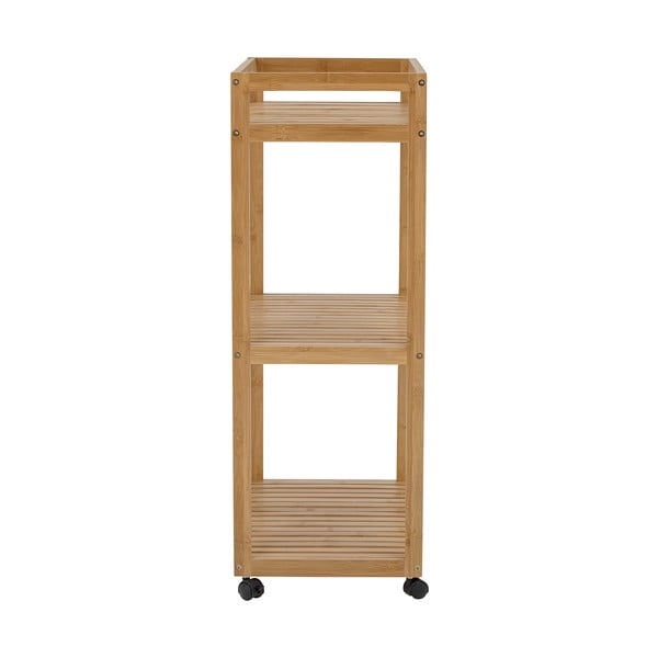 Bambusový pojízdný regál 55x85 cm Aden - Bloomingville-image-2
