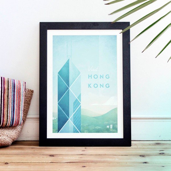 Plakát Travelposter Hong Kong, A2-image-1