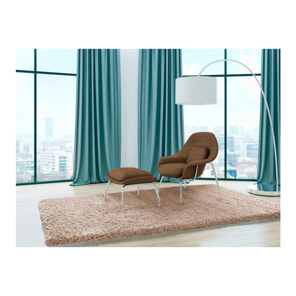 Béžový koberec Universal Floki Liso, 80 x 150 cm-image-1