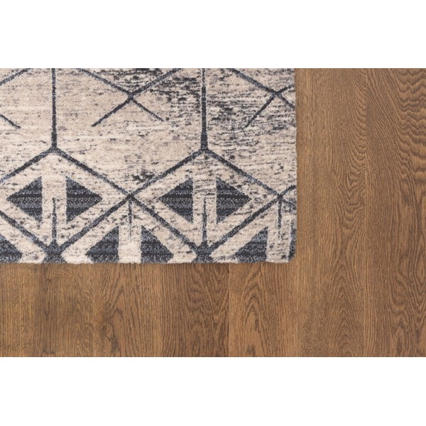 Šedo-krémový vlněný koberec 200x300 cm Bateja – Agnella-image-2