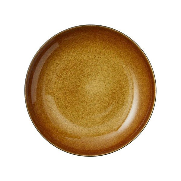 Černá/jantarová mísa z kameniny ø 40 cm Gastro Black/Amber – Bitz-image-4
