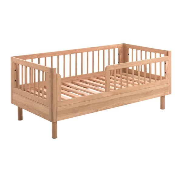 Postýlka z dubového dřeva v přírodní barvě 70x140 cm Forrest – Vipack